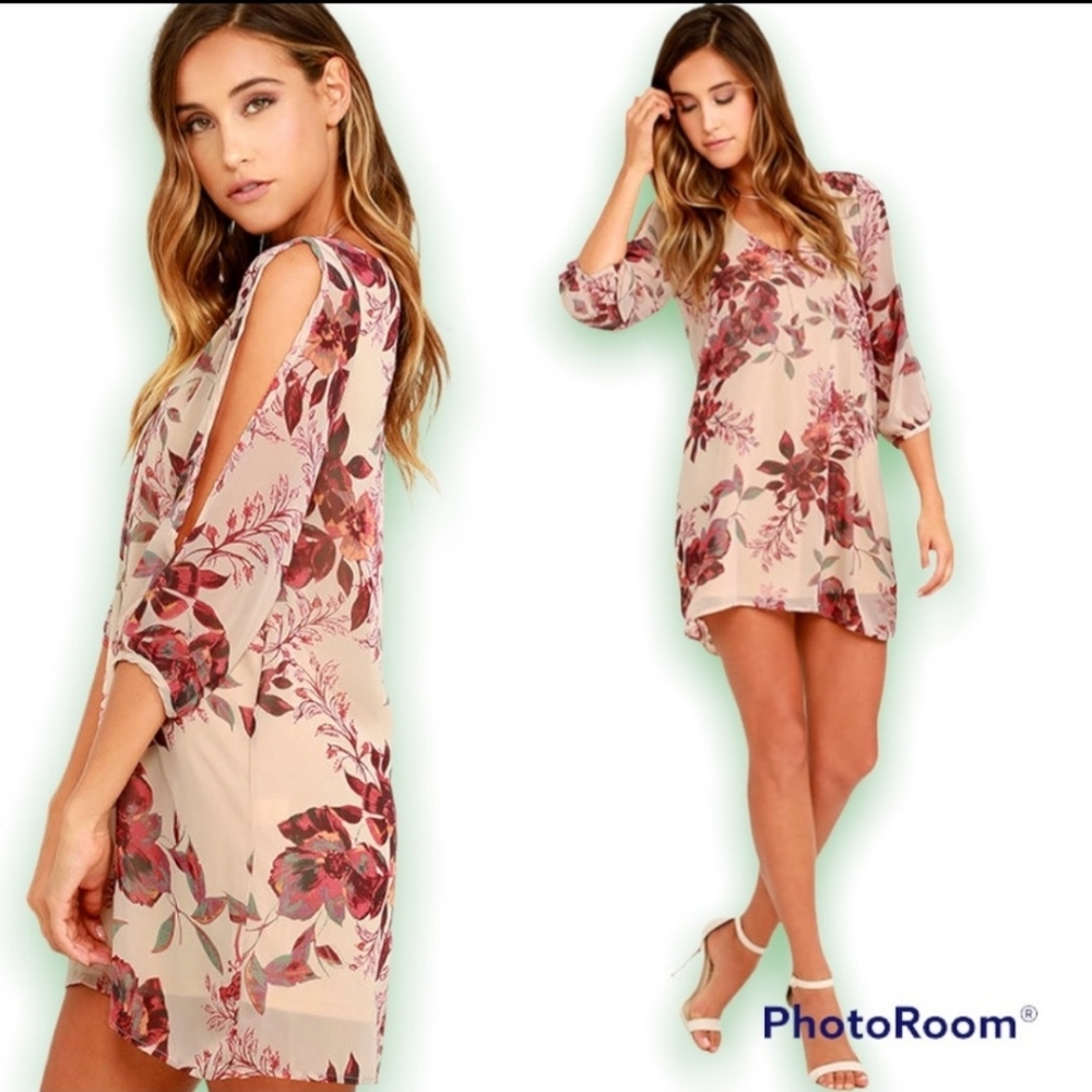 Lulus floral dress
